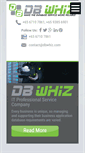 Mobile Screenshot of dbwhiz.com